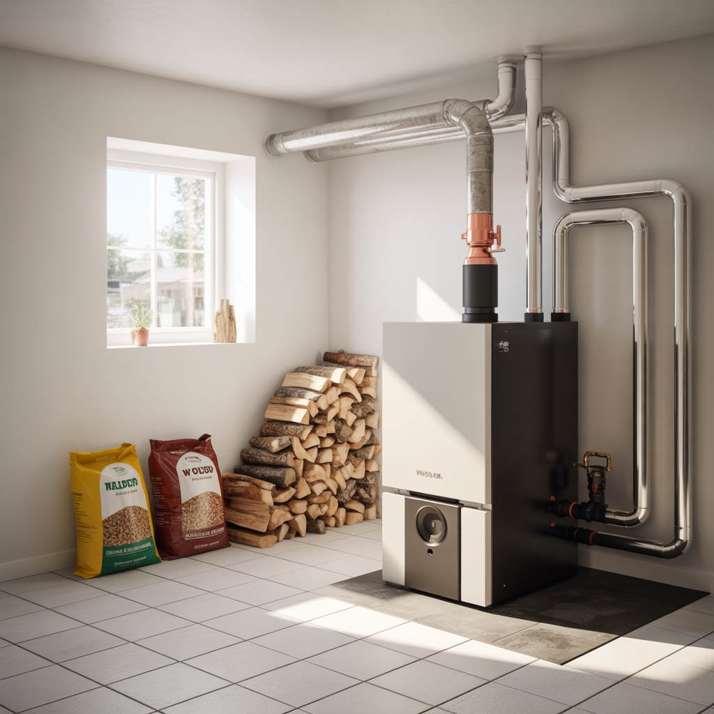 2.Fordelarna med att installera en kombinerad ved och pelletspanna