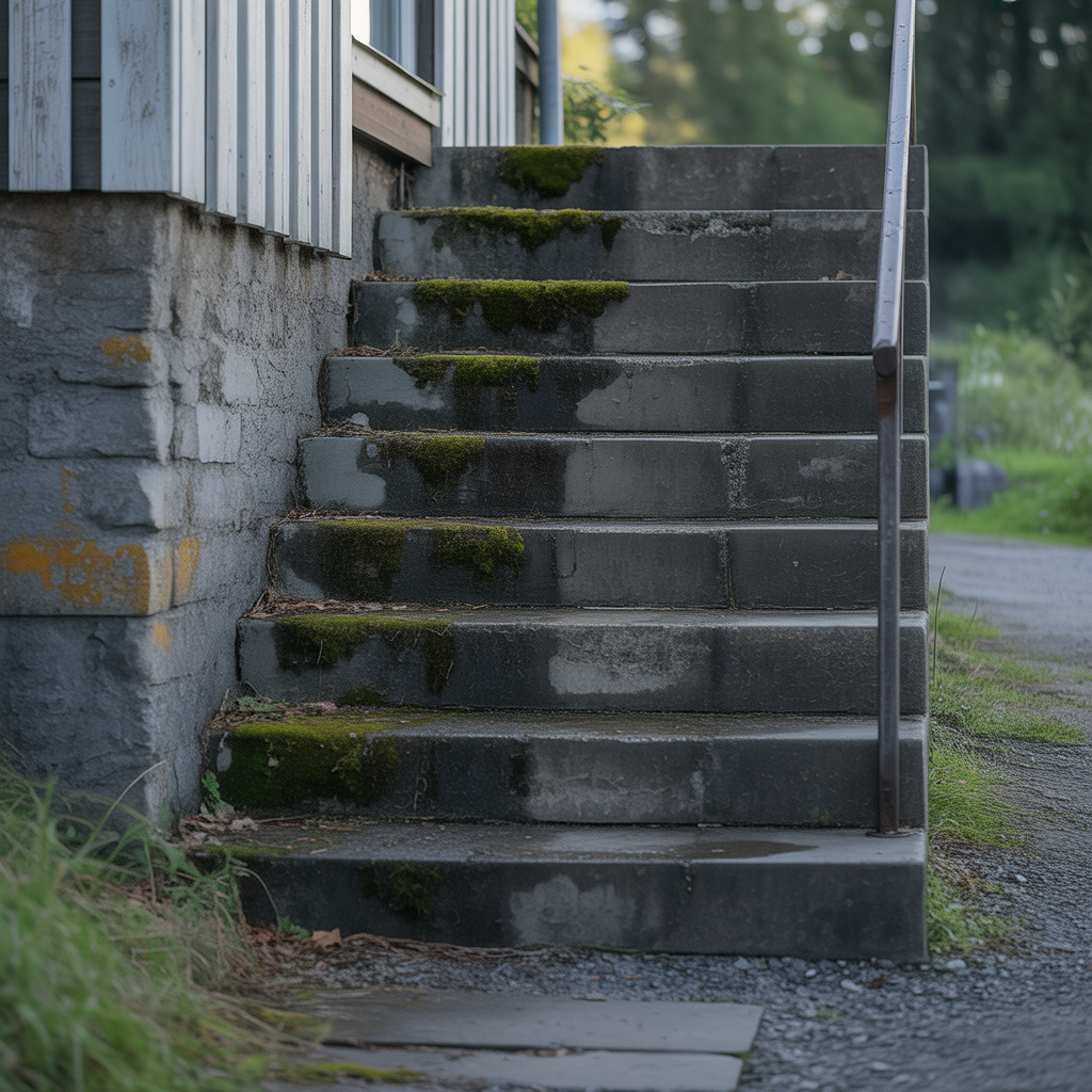 8.Vad paverkar livslangden pa en betongtrappa utomhus