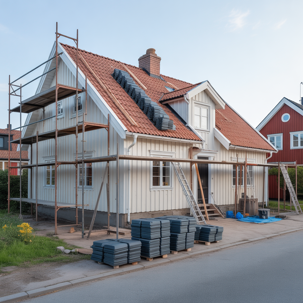 9.Vad kostar det att byta ut ett helt tak