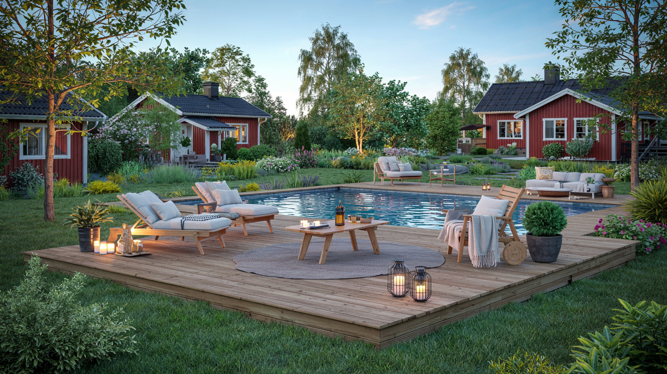 altan pooldack country tradgard