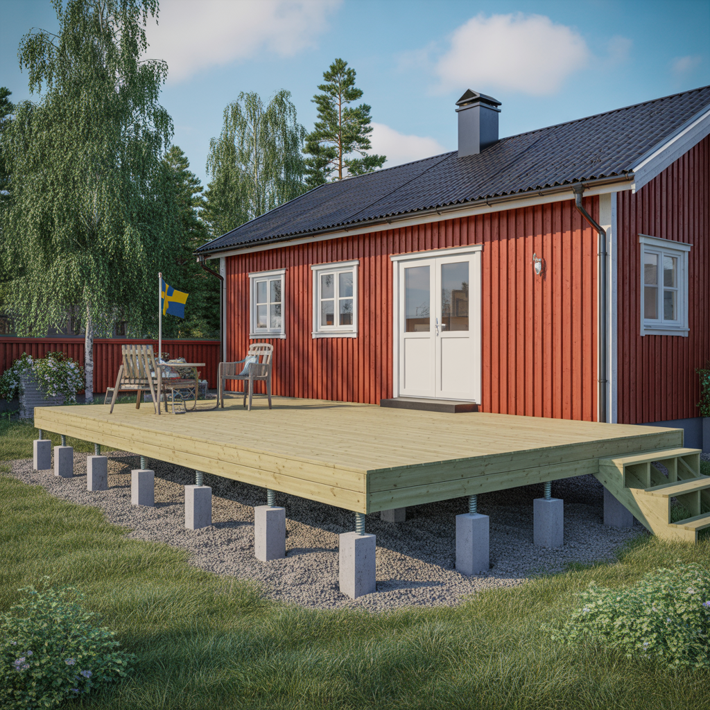 markskruv eller betongplint till altan jamforelse och kostna