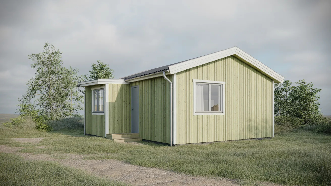 Hållbara attefallshus och attefallsgarage i Kristianstad, Skåne(1)