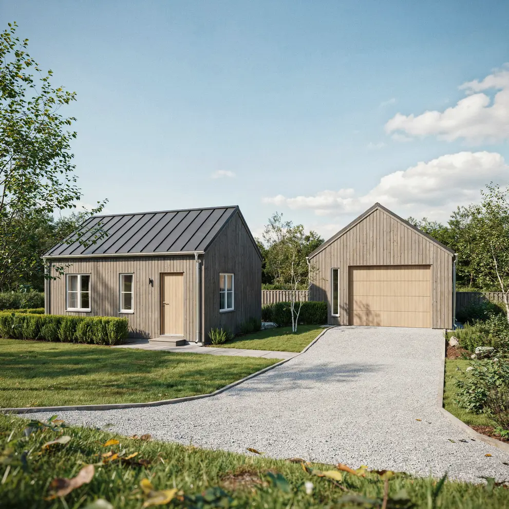 hallbara attefallstillbyggnad attefallsgarage kristianstad skane