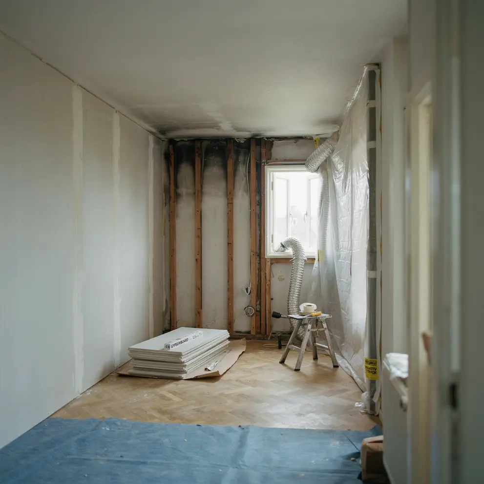 renovering vid rokskador brandsanering kristianstad skane